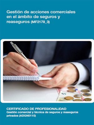 cover image of MF2178_3--Gestión de acciones comerciales en el ámbito de seguros y reaseguros